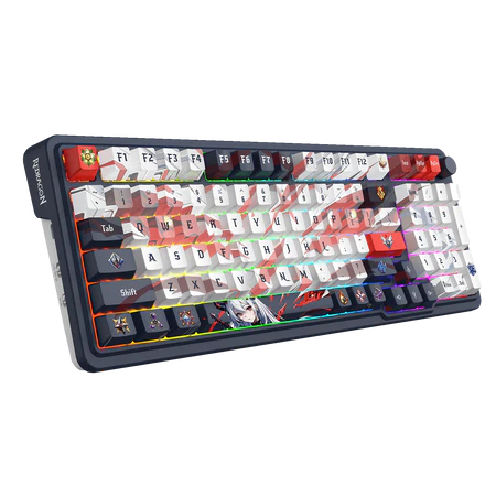 Redragon Eisa K686-RGB Pro 98 Keys Wireless Gasket RGB Gaming Keyboard Redragon Eisa K686-RGB Pro 98 Keys Wireless Gasket RGB Gaming Keyboard